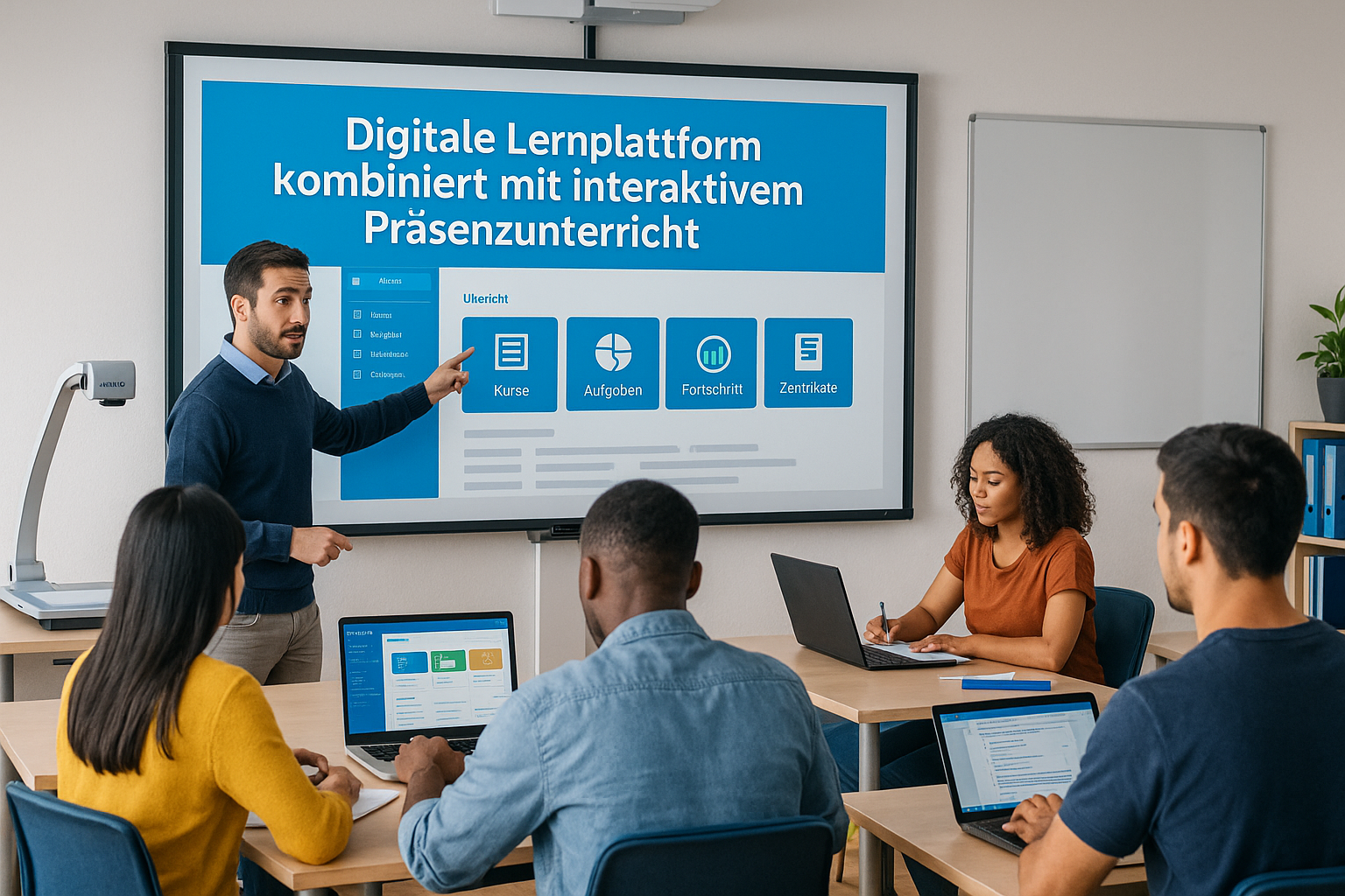 Deutschunterricht mit modernen Lernmethoden